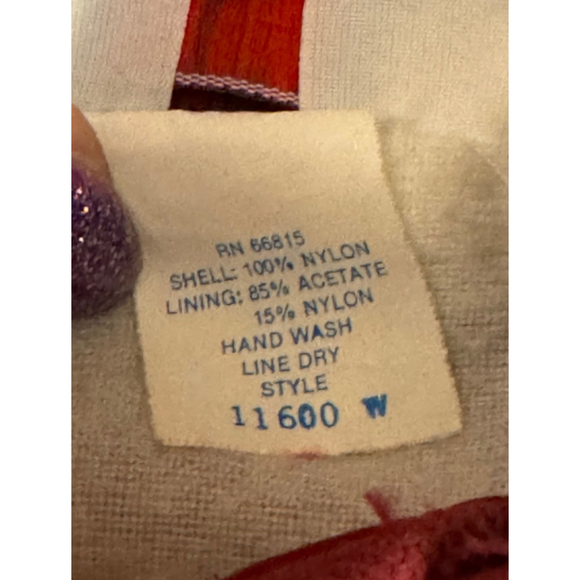 Vintage West Ark Men’s Burgundy Satin Jacket Honor Straight Dance Champi…​ - Picture 8 of 9